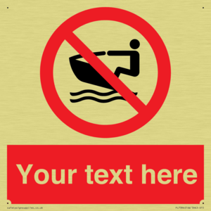 Custom No personal water craft